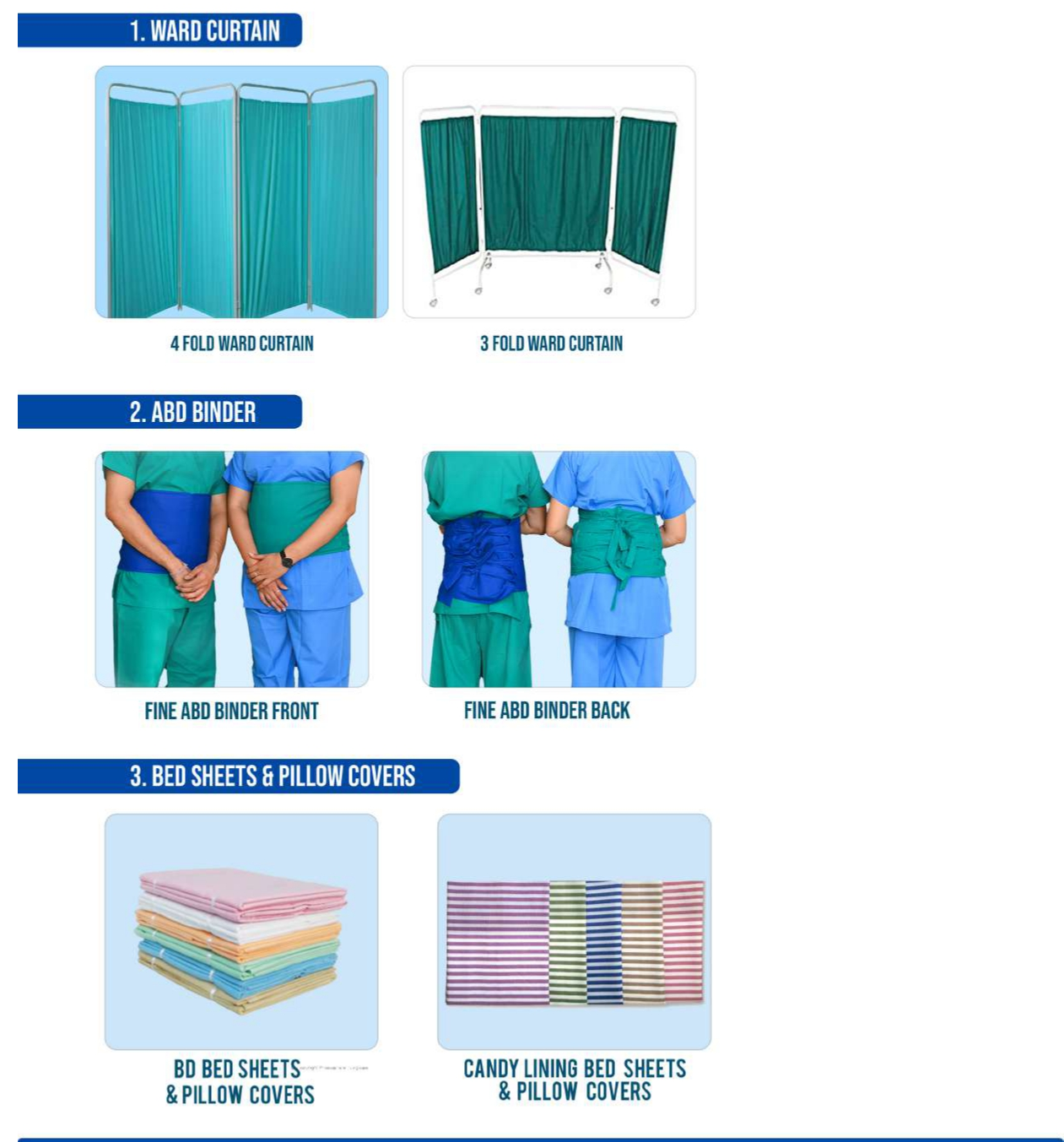 Binders - Medical Textile Product